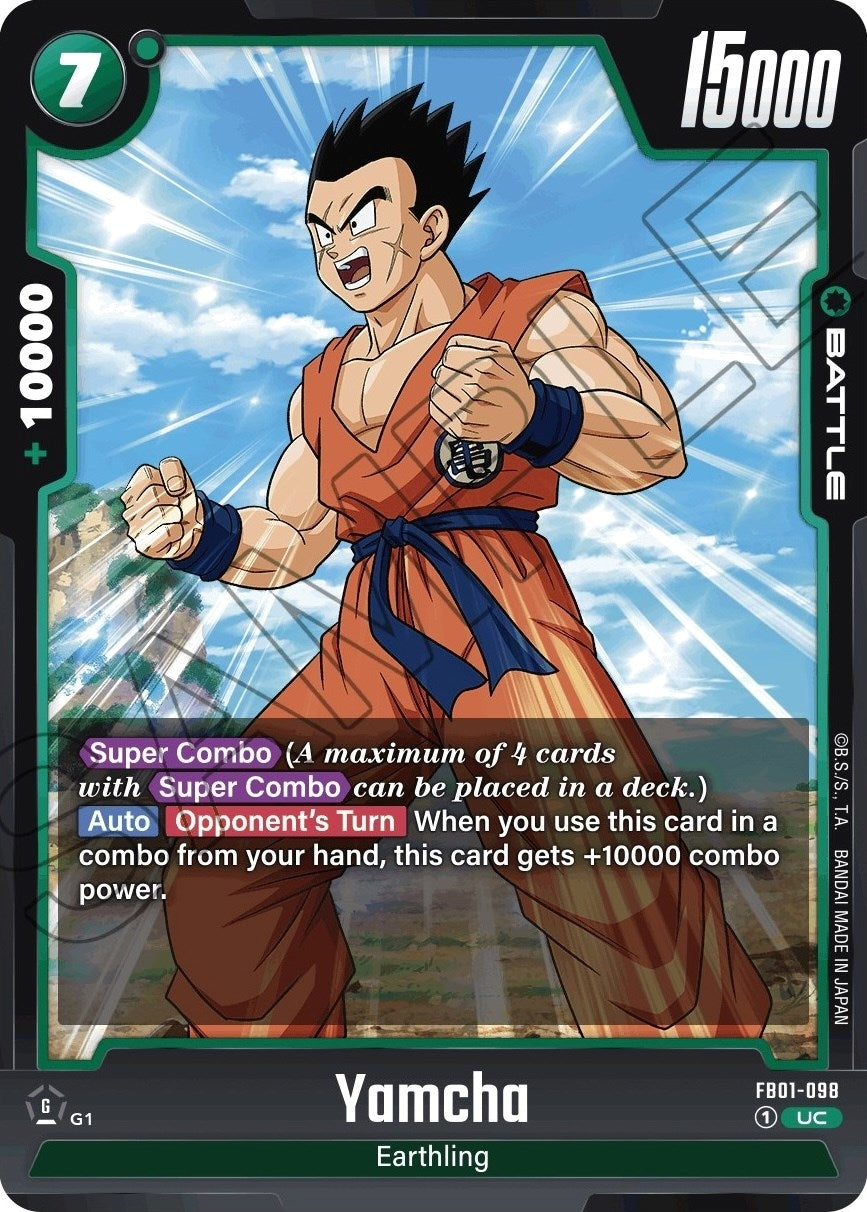 Image for Yamcha (Awakened Pulse) (FB01-098) - Dragon Ball Super: Fusion World