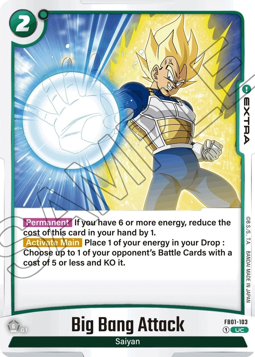 Image for Big Bang Attack (Awakened Pulse) (FB01-103) - Dragon Ball Super: Fusion World