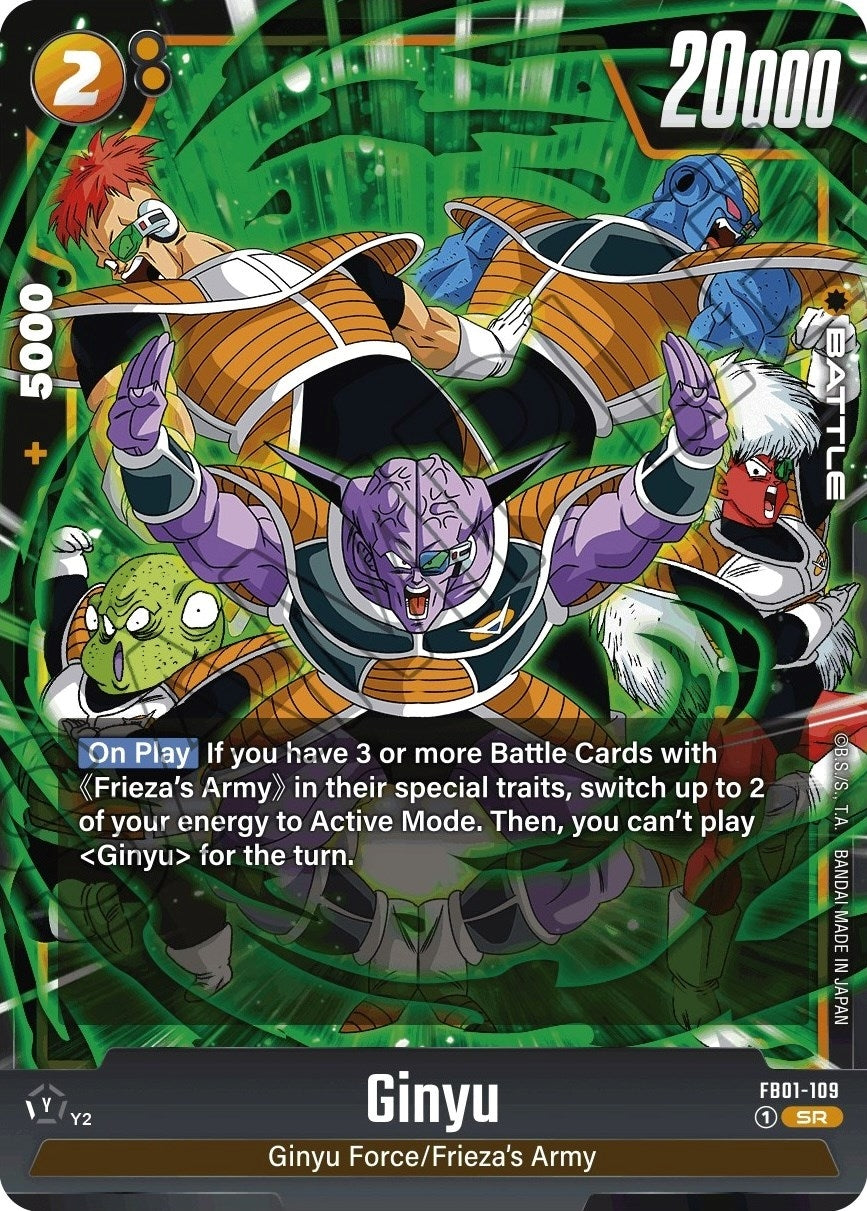 Image for Ginyu - FB01-109 (Awakened Pulse) (FB01-109) - Dragon Ball Super: Fusion World
