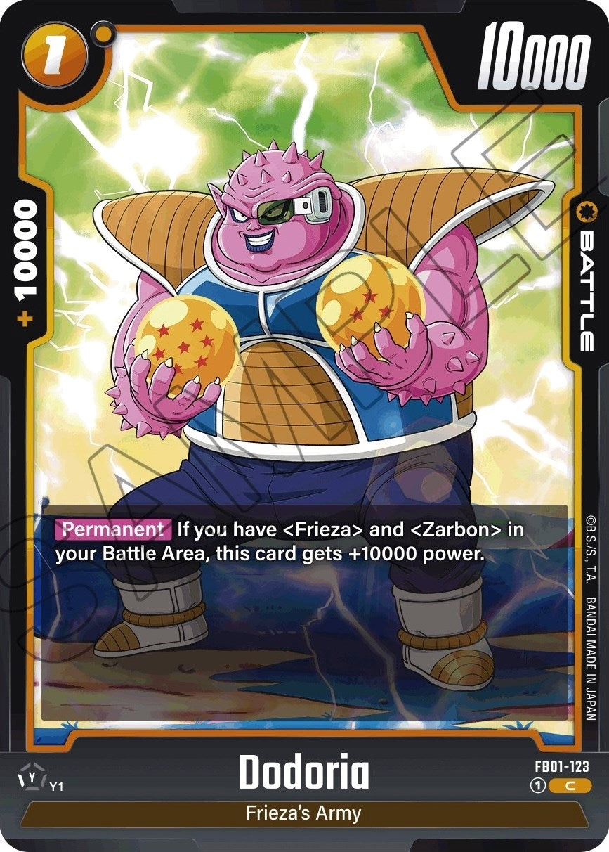 Image for Dodoria (Awakened Pulse) (FB01-123) - Dragon Ball Super: Fusion World