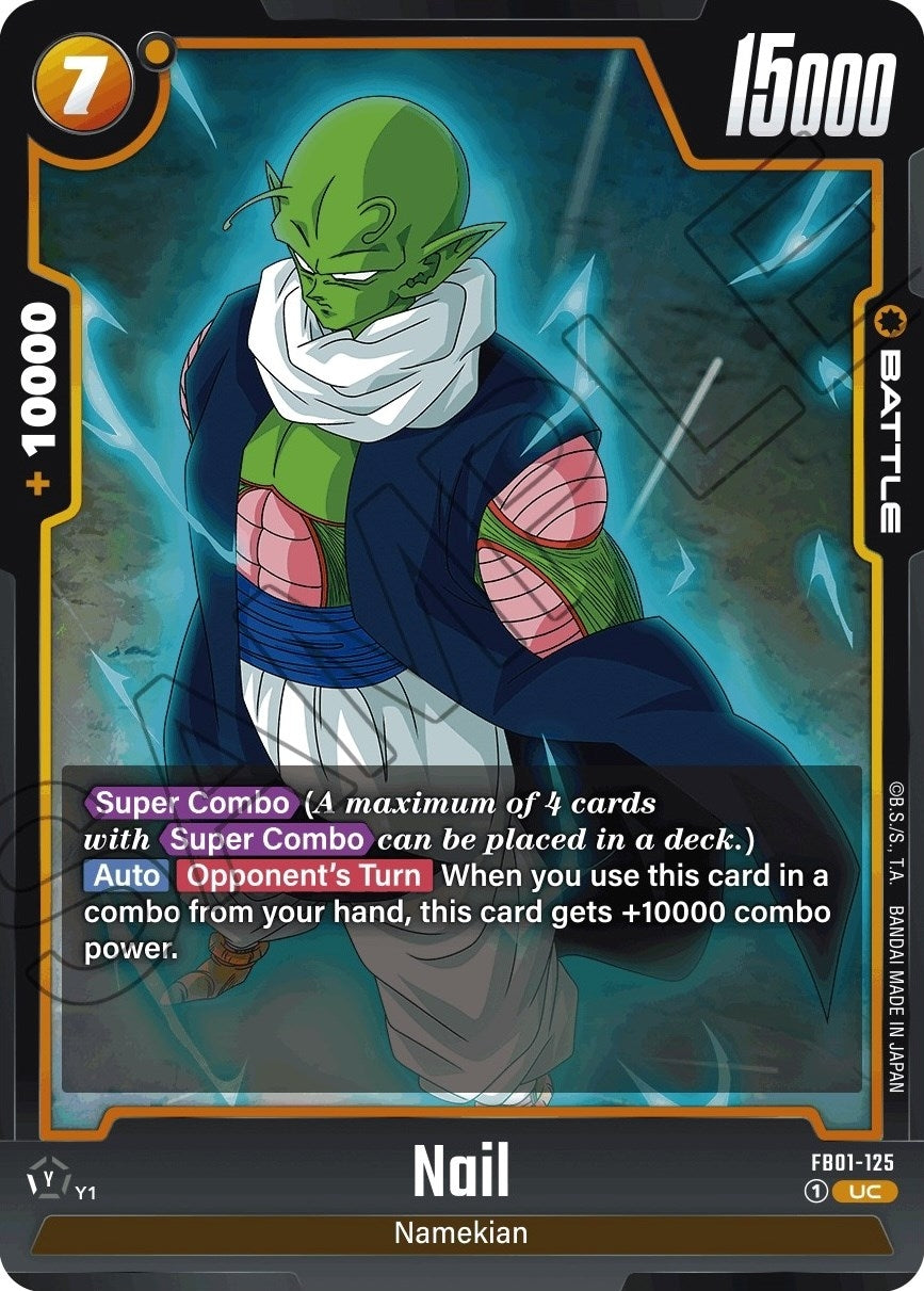 Image for Nail (Awakened Pulse) (FB01-125) - Dragon Ball Super: Fusion World