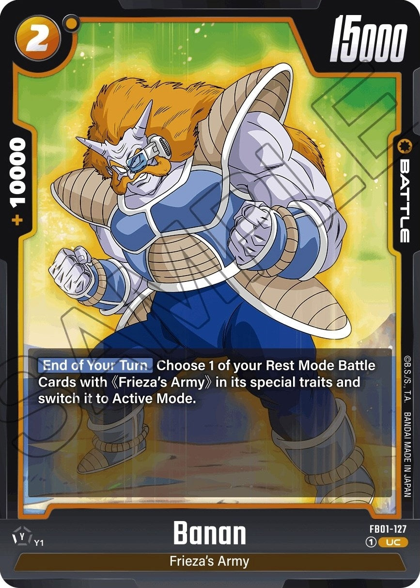 Image for Banan (Awakened Pulse) (FB01-127) - Dragon Ball Super: Fusion World