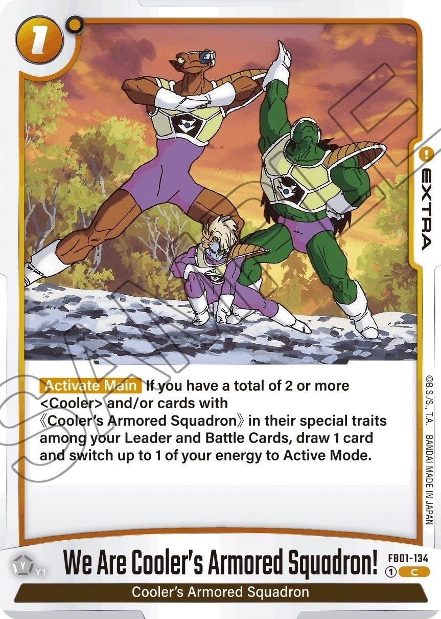 Image for We Are Cooler's Armored Squadron! (Awakened Pulse) (FB01-134) - Dragon Ball Super: Fusion World