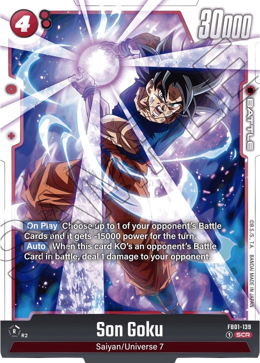 Image for Son Goku - FB01-139 (Awakened Pulse) (FB01-139) - Dragon Ball Super: Fusion World