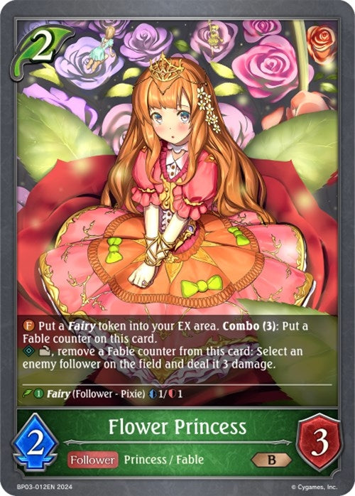 Image for Flower Princess (BP03: Flame of Laevateinn) (BP03-012EN) - Shadowverse: Evolve