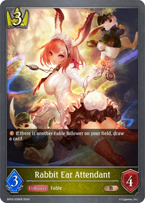 Image for Rabbit Ear Attendant (BP03: Flame of Laevateinn) (BP03-029EN) - Shadowverse: Evolve