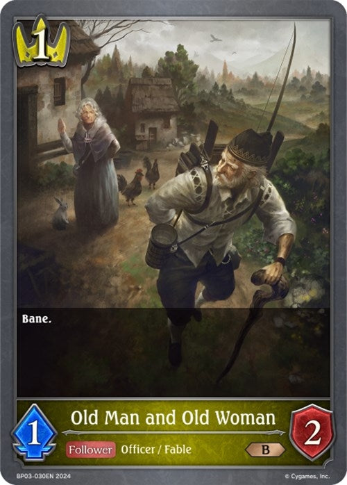 Image for Old Man and Old Woman (BP03: Flame of Laevateinn) (BP03-030EN) - Shadowverse: Evolve