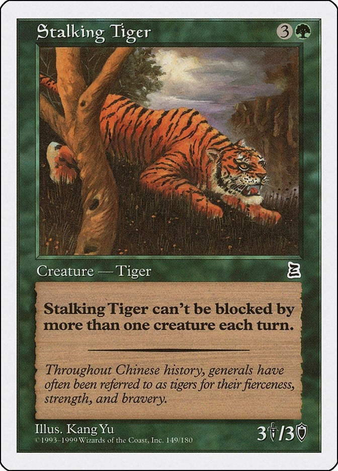 Image for Stalking Tiger (Portal Three Kingdoms) (149) - Magic: The Gathering