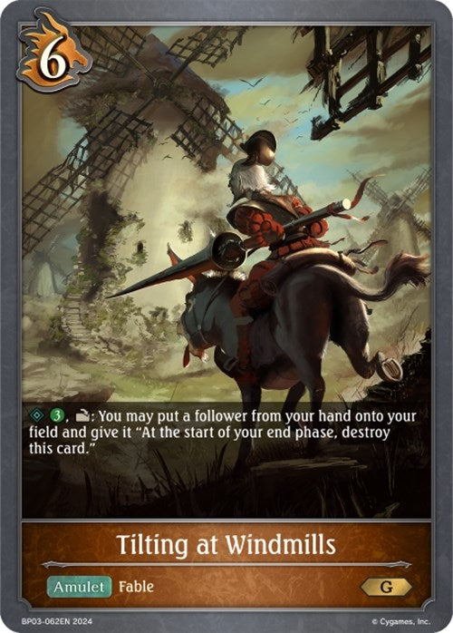 Image for Tilting at Windmills (BP03: Flame of Laevateinn) (BP03-062EN) - Shadowverse: Evolve