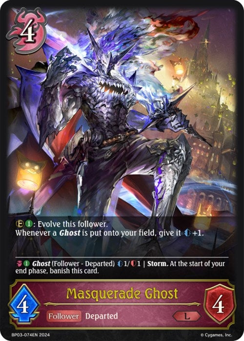 Image for Masquerade Ghost (BP03: Flame of Laevateinn) (BP03-074EN) - Shadowverse: Evolve