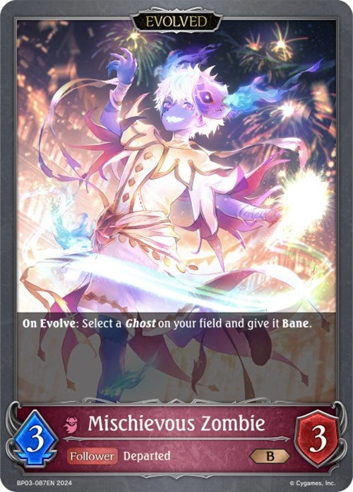 Image for Mischievous Zombie (Evolved) (BP03: Flame of Laevateinn) (BP03-087EN) - Shadowverse: Evolve