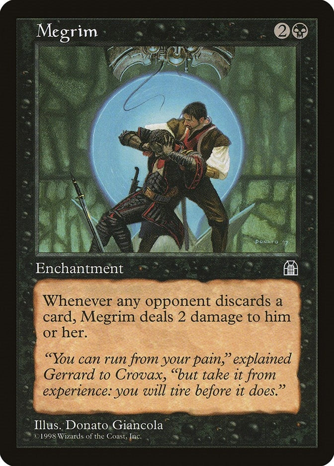 Image for Megrim (Stronghold) - Magic: The Gathering