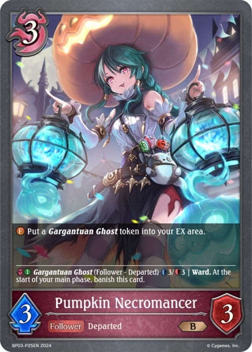 Image for Pumpkin Necromancer - P25EN (Foil) (BP03: Flame of Laevateinn) (BP03-P25EN) - Shadowverse: Evolve