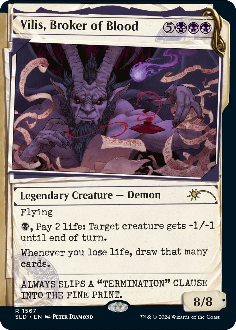 Image for Vilis, Broker of Blood (Secret Lair Drop Series) (1567) - Magic: The Gathering