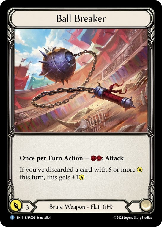 Image for Ball Breaker (Blitz Deck: Heavy Hitters - Rhinar) (RNR002) - Flesh and Blood TCG