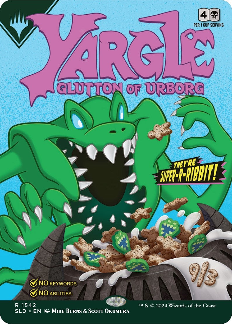 Image for Yargle, Glutton of Urborg (Secret Lair Drop Series) (1542) - Magic: The Gathering