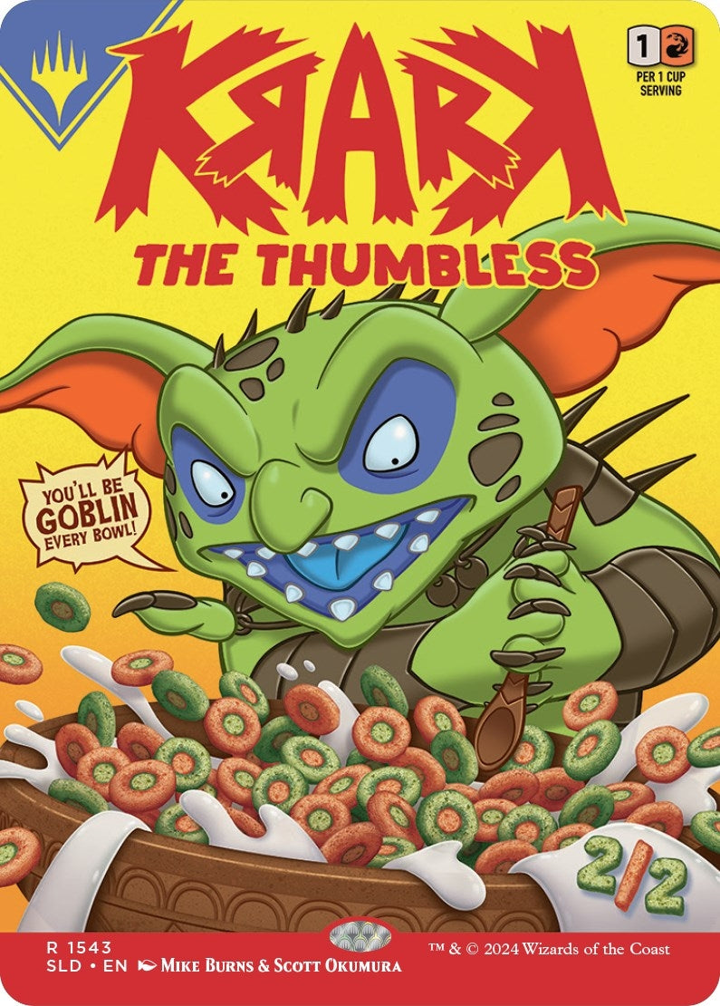 Image for Krark, the Thumbless (Secret Lair Drop Series) (1543) - Magic: The Gathering