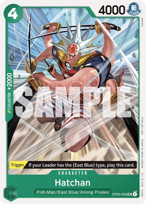 Image for Hatchan (Tournament Pack Vol. 6) (One Piece Promotion Cards) (OP03-033) - One Piece Card Game