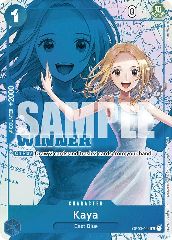 Image for Kaya (Winner Pack Vol. 6) (One Piece Promotion Cards) (OP03-044) - One Piece Card Game