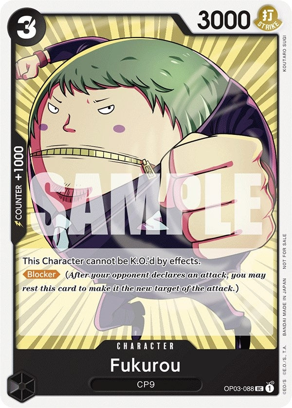 Image for Fukurou (Tournament Pack Vol. 6) (One Piece Promotion Cards) (OP03-088) - One Piece Card Game
