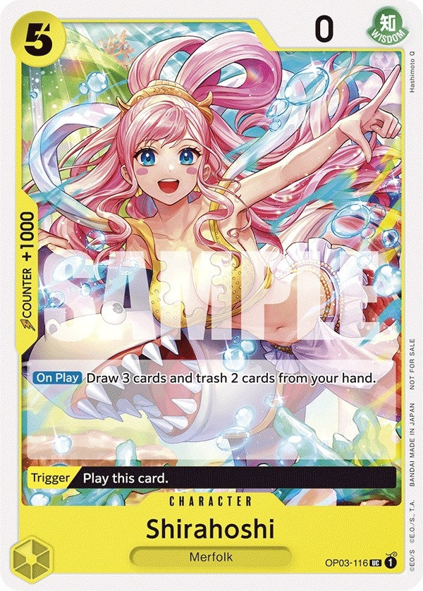 Image for Shirahoshi (Tournament Pack Vol. 6) (One Piece Promotion Cards) (OP03-116) - One Piece Card Game