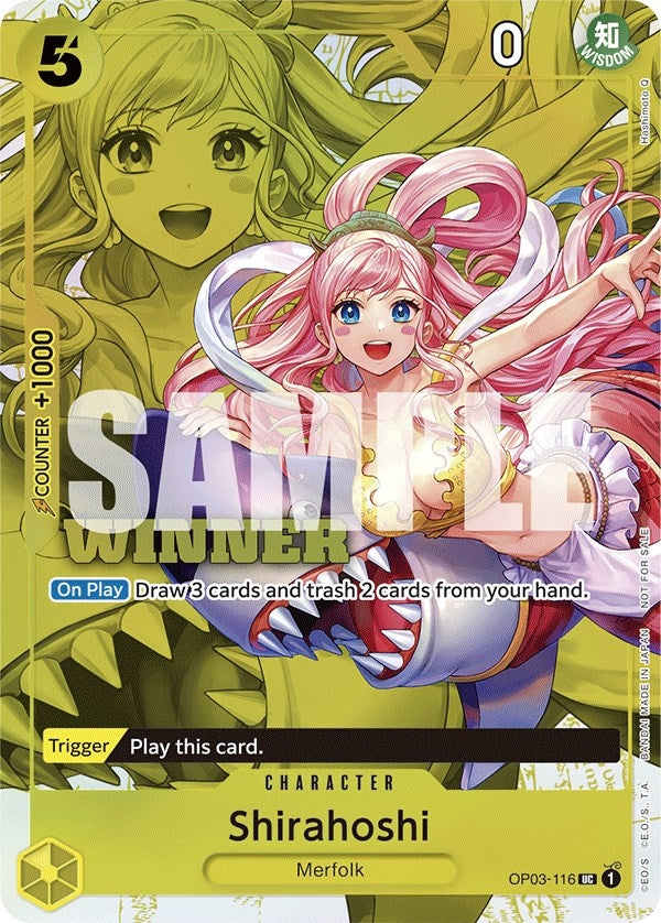 Image for Shirahoshi (Winner Pack Vol. 6) (One Piece Promotion Cards) (OP03-116) - One Piece Card Game