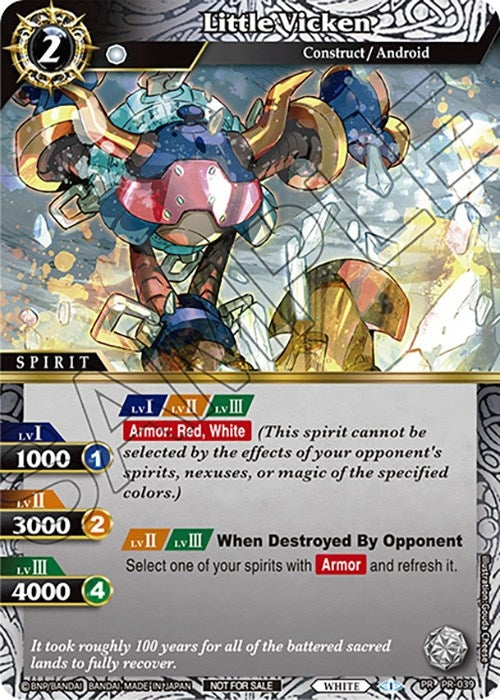 Image for Little Vicken (Tournament Pack Vol. 4) (Launch & Event Promos) (PR-039) - Battle Spirits Saga