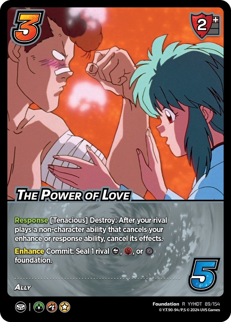 Image for The Power of Love (Yu Yu Hakusho: Dark Tournament) (89/154) - UniVersus