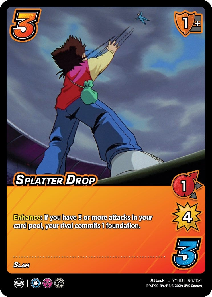 Image for Splatter Drop (Yu Yu Hakusho: Dark Tournament) (94/154) - UniVersus