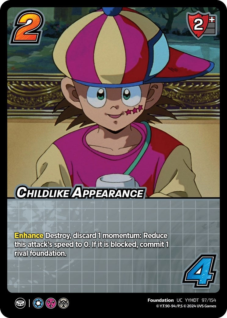 Image for Childlike Appearance (Yu Yu Hakusho: Dark Tournament) (97/154) - UniVersus