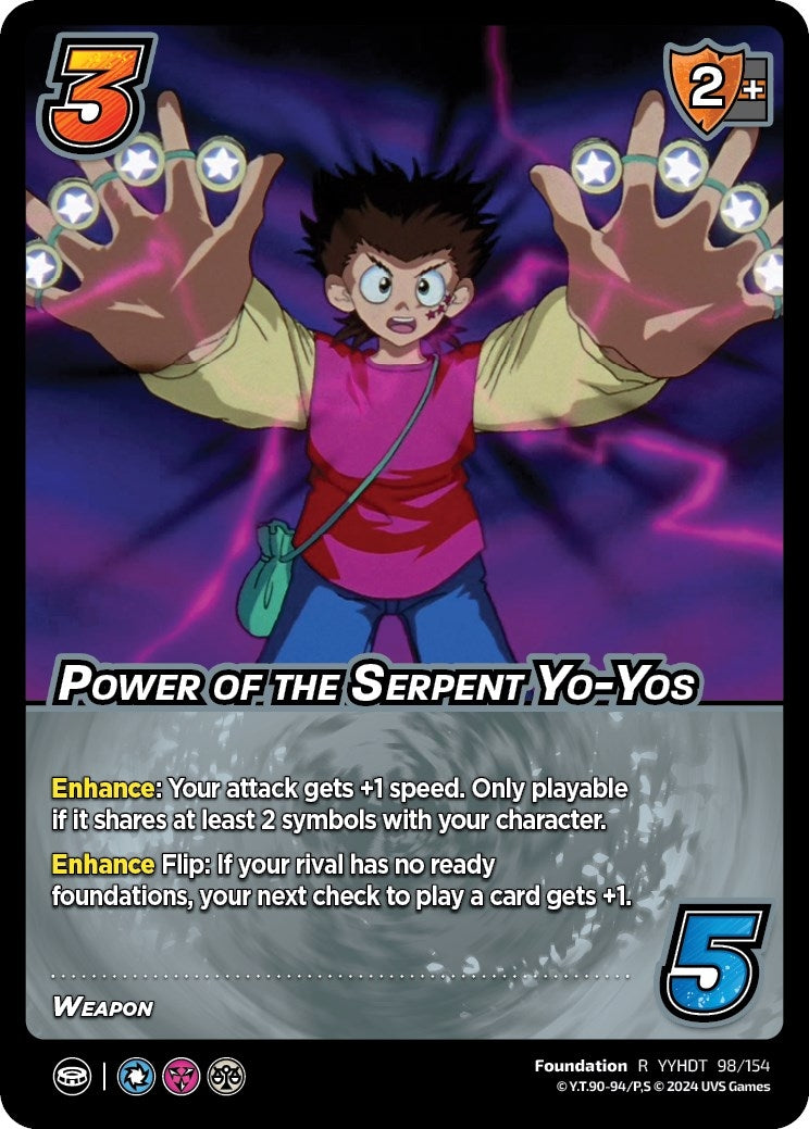 Image for Power of the Serpent Yo-Yos (Yu Yu Hakusho: Dark Tournament) (98/154) - UniVersus
