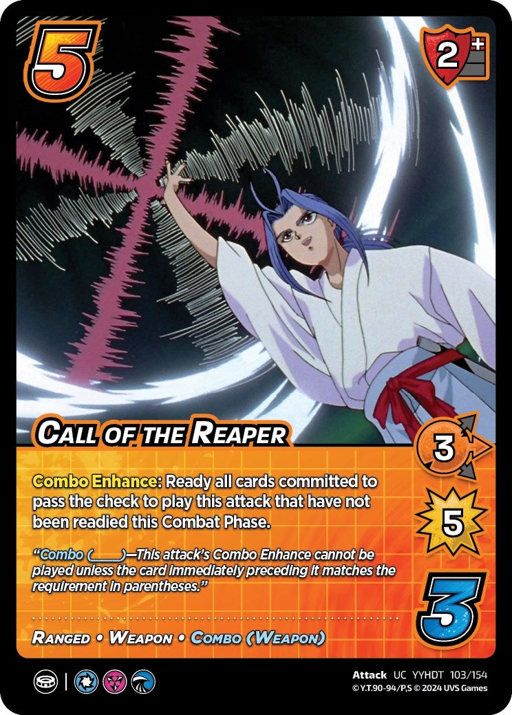 Image for Call of the Reaper (Yu Yu Hakusho: Dark Tournament) (103/154) - UniVersus