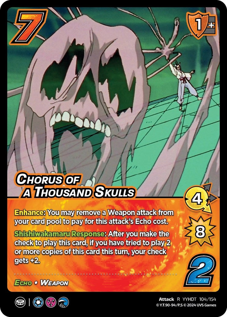 Image for Chorus of a Thousand Skulls (Yu Yu Hakusho: Dark Tournament) (104/154) - UniVersus