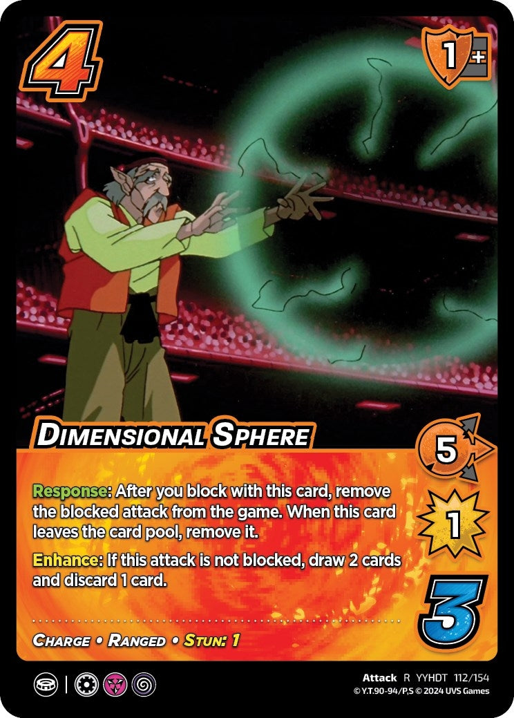 Image for Dimensional Sphere (Yu Yu Hakusho: Dark Tournament) (112/154) - UniVersus