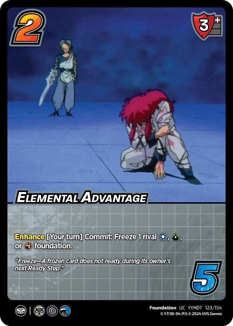 Image for Elemental Advantage (Yu Yu Hakusho: Dark Tournament) (123/154) - UniVersus