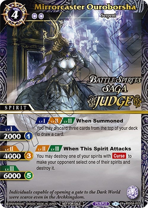 Image for Mirrorcaster Ouroborsha (Judge Pack Vol. 4) (Launch & Event Promos) (BSS04-022) - Battle Spirits Saga