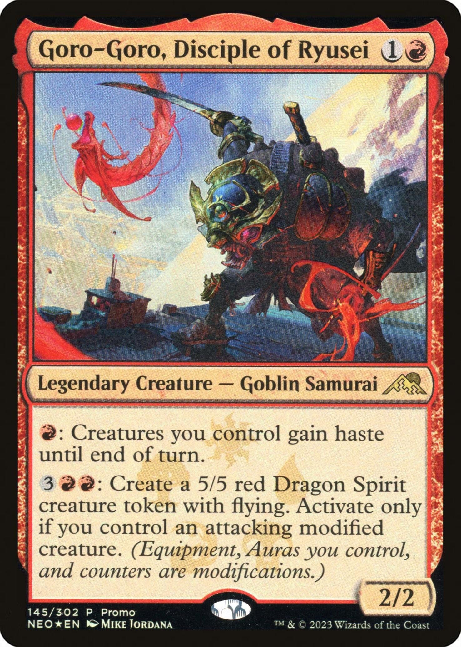 Image for Goro-Goro, Disciple of Ryusei (Media Promos) (145) - Magic: The Gathering