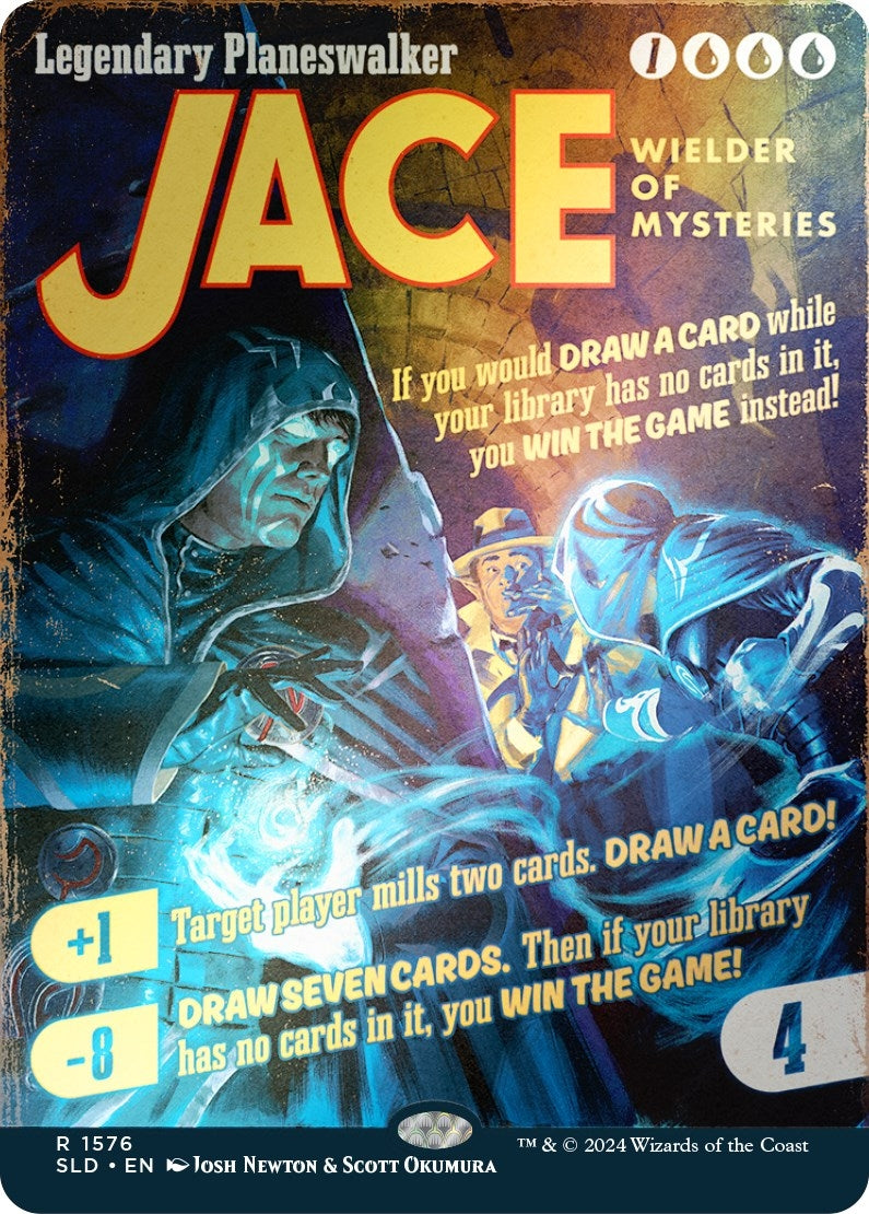Image for Jace, Wielder of Mysteries (Rainbow Foil) (Secret Lair Drop Series) (1576) - Magic: The Gathering