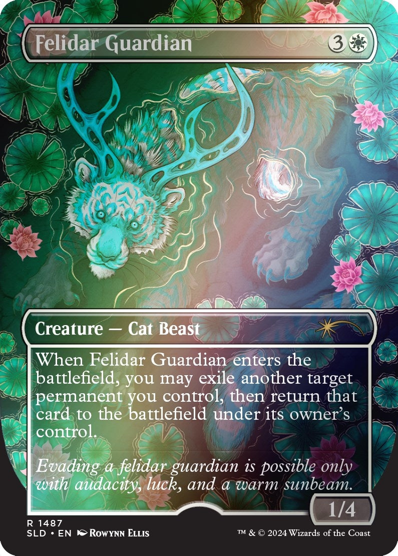 Image for Felidar Guardian (Rainbow Foil) (Secret Lair Drop Series) (1487) - Magic: The Gathering
