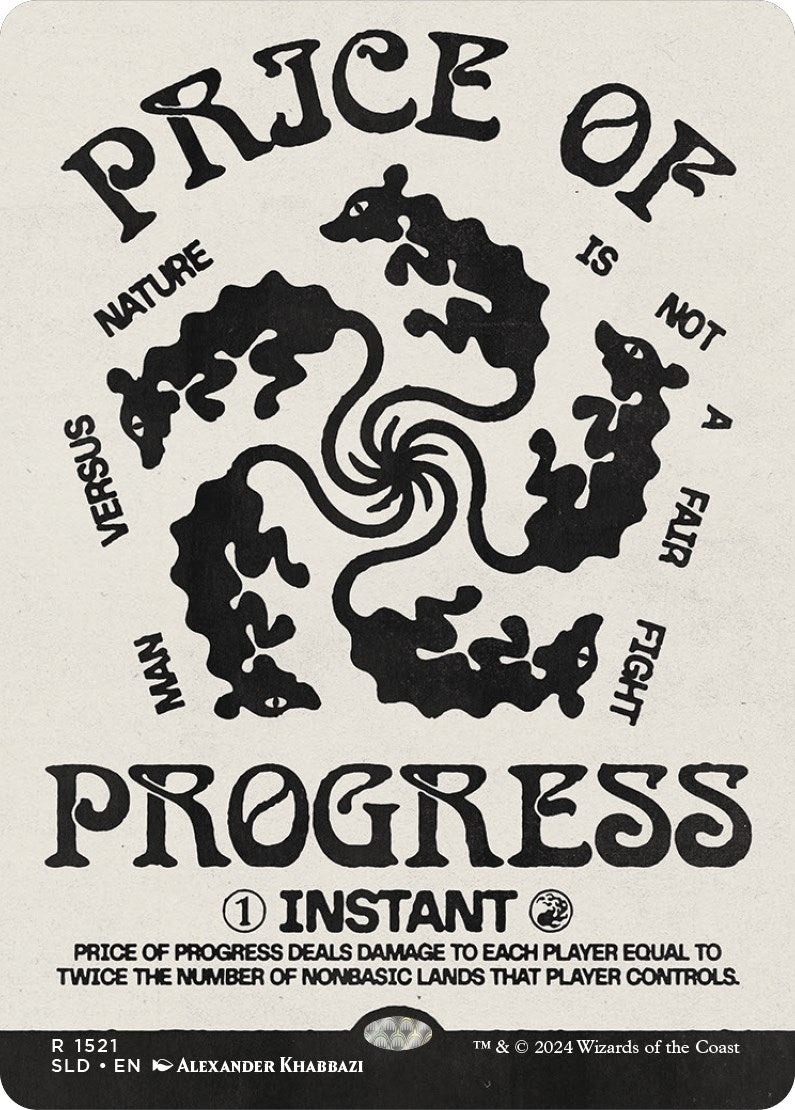 Image for Price of Progress (Secret Lair Drop Series) (1521) - Magic: The Gathering