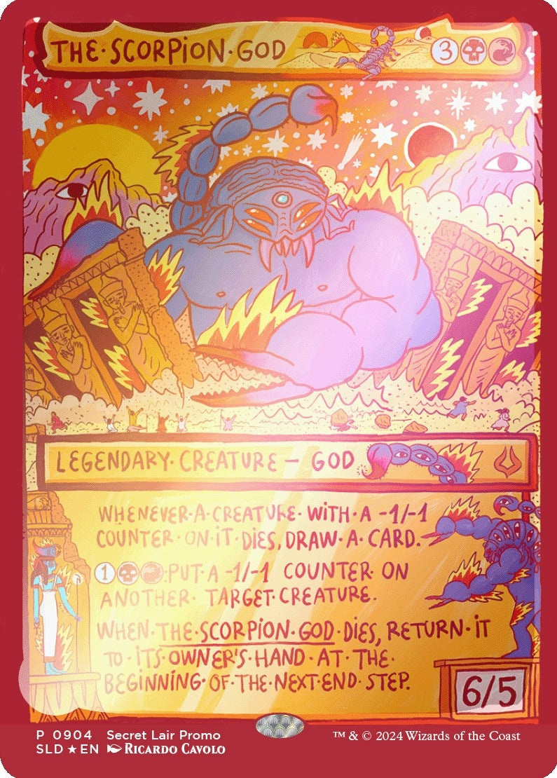 Image for The Scorpion God (Secret Lair Drop Series) (904) - Magic: The Gathering
