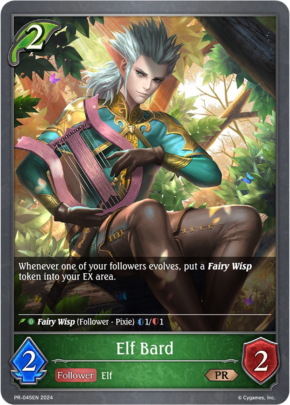Image for Elf Bard (Shadowverse: Evolve Promo Cards) (PR-045EN) - Shadowverse: Evolve