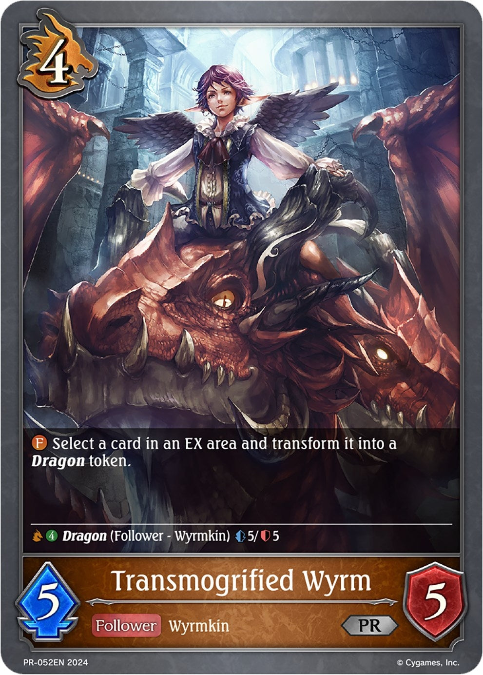 Image for Transmogrified Wyrm (Shadowverse: Evolve Promo Cards) (PR-052EN) - Shadowverse: Evolve