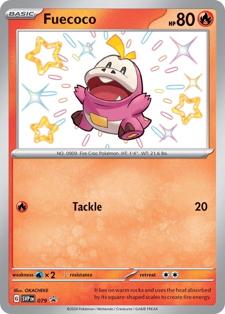 Image for Fuecoco - 079 (SV: Scarlet & Violet Promo Cards) (079) - Pokemon