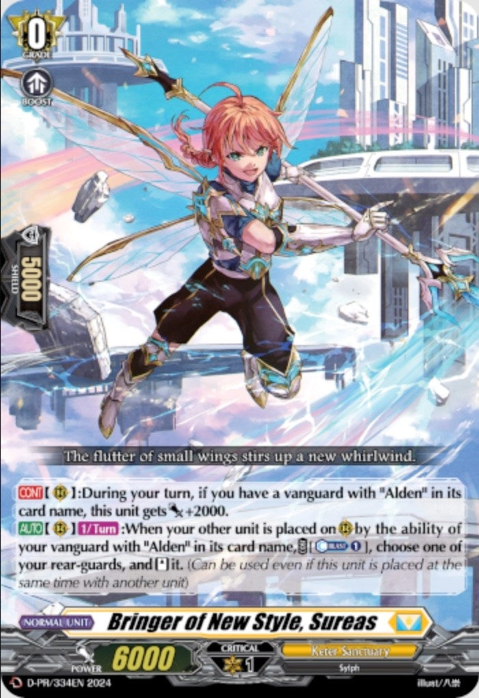 Image for Bringer of New Style, Sureas (D Promo Cards) (D-PR/334EN) - Cardfight Vanguard