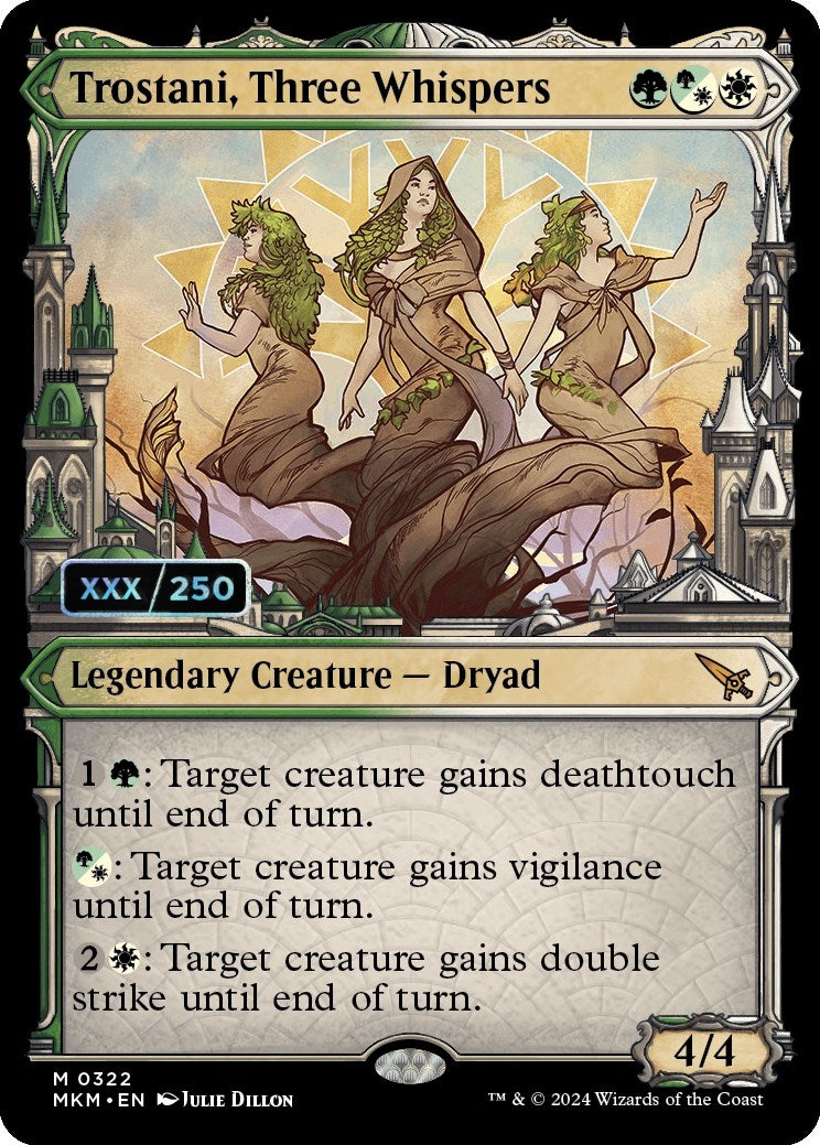 Image for Trostani, Three Whispers (Serial Numbered) (Murders at Karlov Manor) (322) - Magic: The Gathering