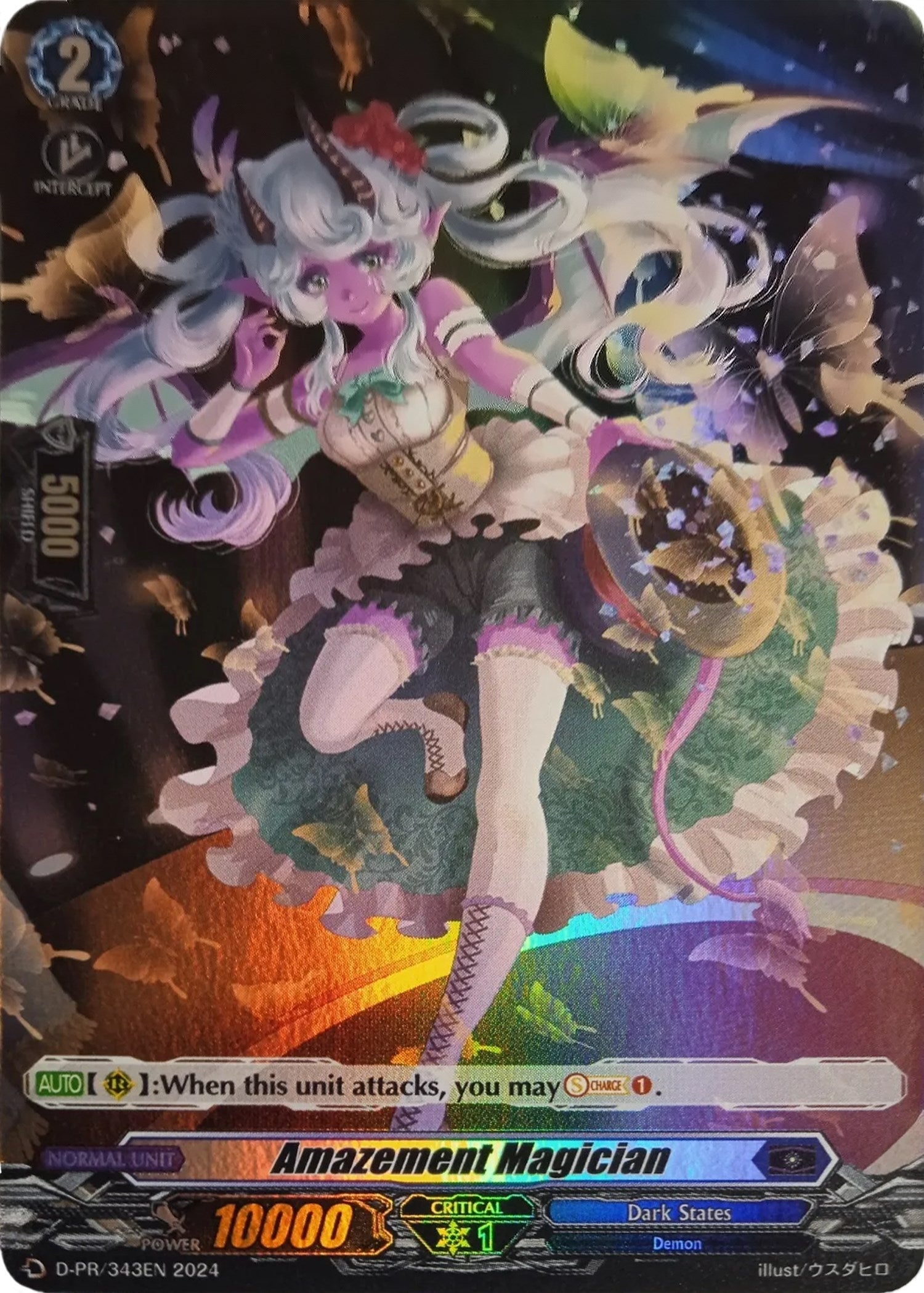 Image for Amazement Magician (Foil) (D Promo Cards) (D-PR/343EN) - Cardfight Vanguard