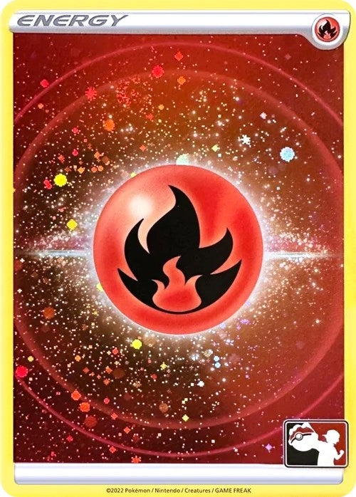 Image for Fire Energy (Prize Pack Series 3) (Cosmos Holo) (Prize Pack Series Cards) - Pokemon