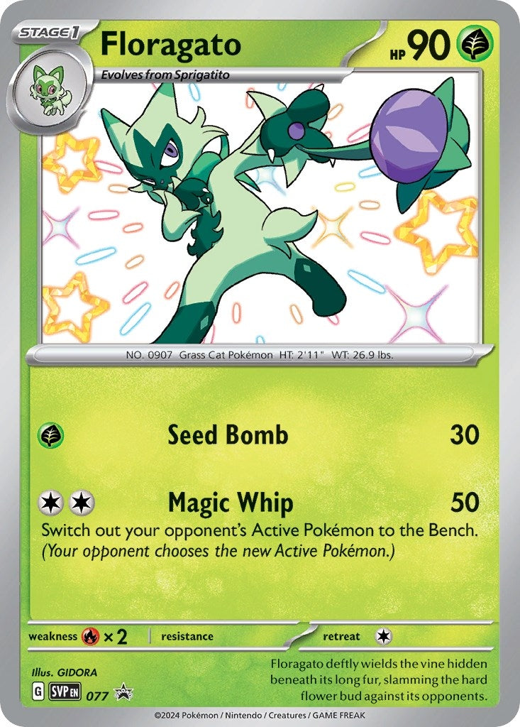 Image for Floragato - 077 (SV: Scarlet & Violet Promo Cards) (077) - Pokemon