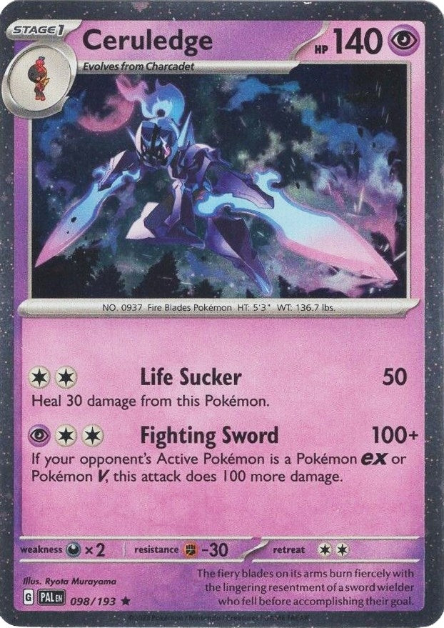 Image for Ceruledge - 098/193 (Cosmos Holo) (Miscellaneous Cards & Products) (098/193) - Pokemon